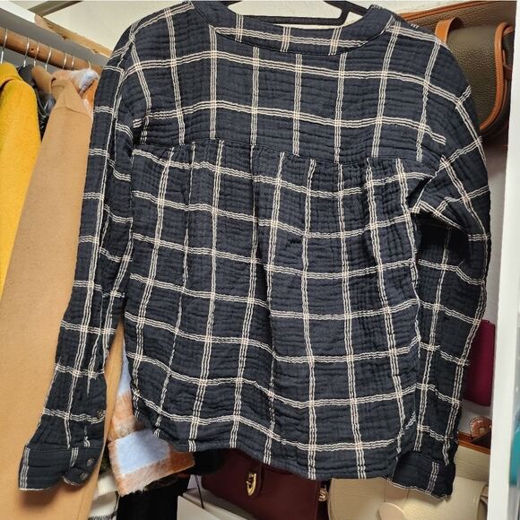 SIZE M | Madewell Longsleeve Top - Picture 3 of 5